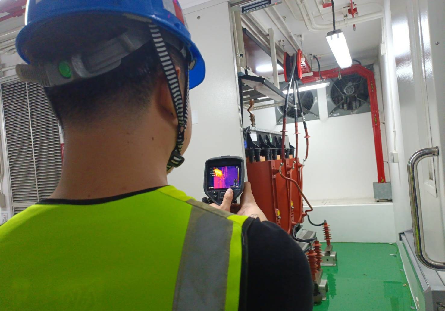 ภาพการทำงาน Thermography 5
